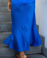 Athena Skirt - Swedish Blue Bamboo